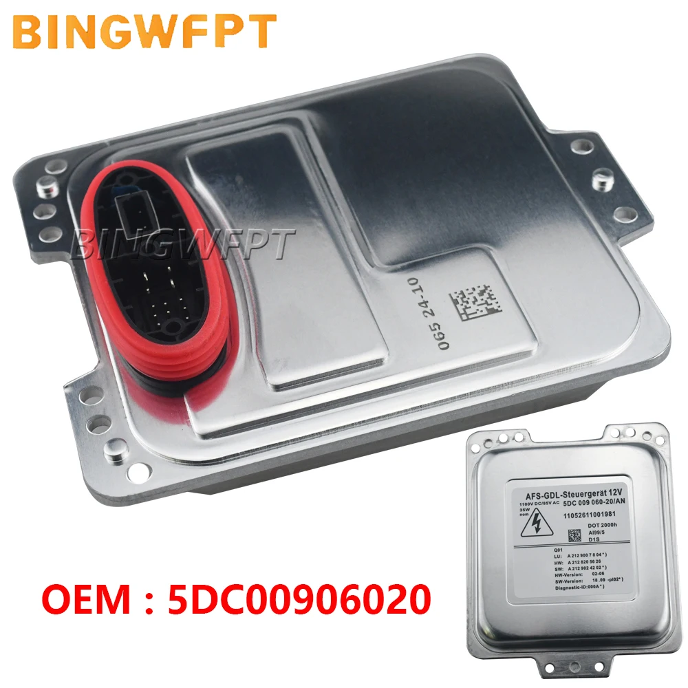 High Quality Xenon HID Headlight Ballast 5DC009060 20 5DC00906020 5DC 009 06020 AN for Mercedes Benz W212 C207 A207 5DC009060-20