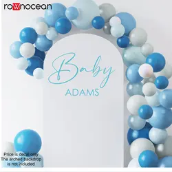 Personalized Baby Shower Decal Party Entrance  Sign Balloon Arch Sign For Mirror decal Chalkboard Backdrop DIY E771