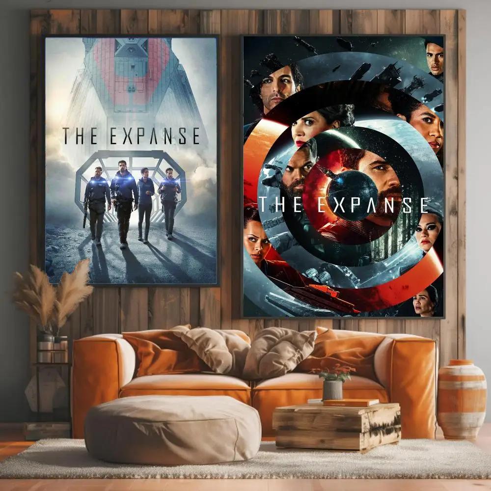 tv series T-The Expanse-E Painting Calligraphy Elegant Botanical Decor for Living Room Modern Interior Design