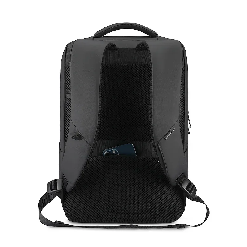 Mark Ryden 15.6 inch Laptop Backpack Raincoat Male Bag USB Recharging Multi-layer Space Travel Male Bag Mochila