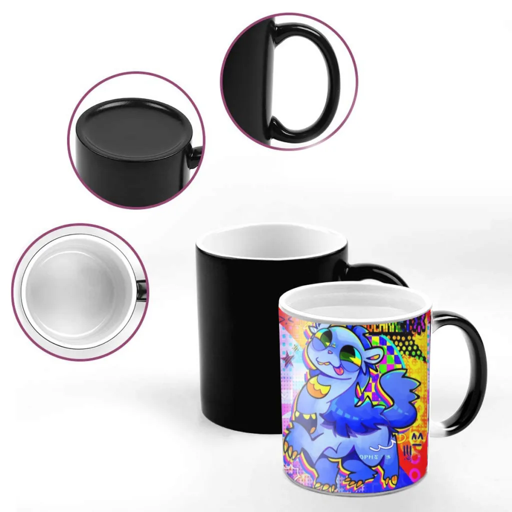 Game My Singing Monsters One Piece Coffee Mugs And Mug Creative Color Change Tea Cup Ceramic Milk Cups Novelty Gifts