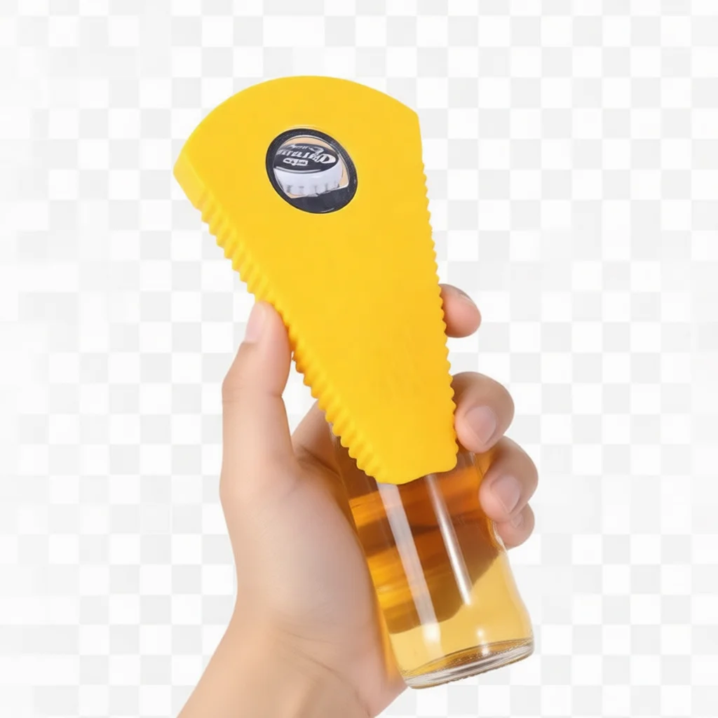 Manual Stainless Steel Jar Opener Kitchen Accessory Ergonomic Design Effortless Bottle Cap Twist Off Remover Tool