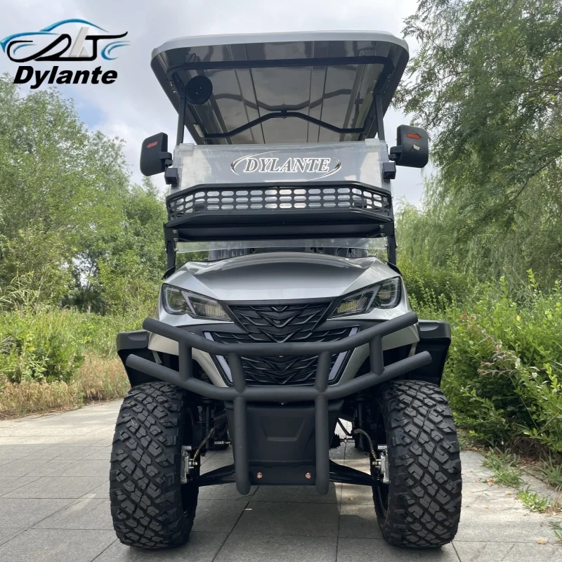 Made In China, Free Customization, Legal To Drive, Four-Seat Off-Road Golf Cart, High Quality And Low Price Electric Golf Cart
