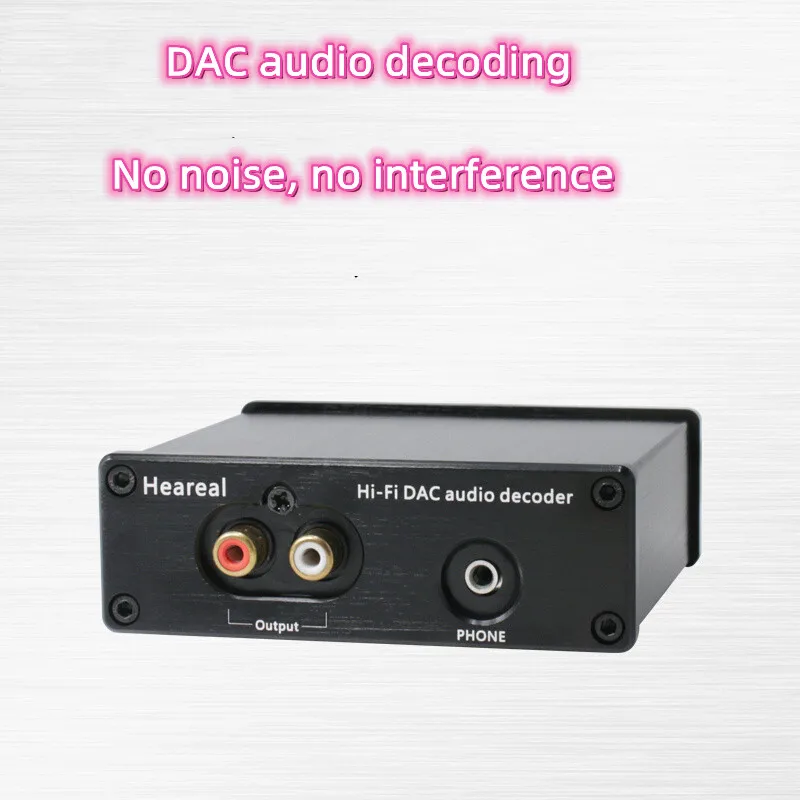 Unidade de entrada usb livre de alta fidelidade es9018 sa9023 dac decodificador para amplificador áudio do computador em casa