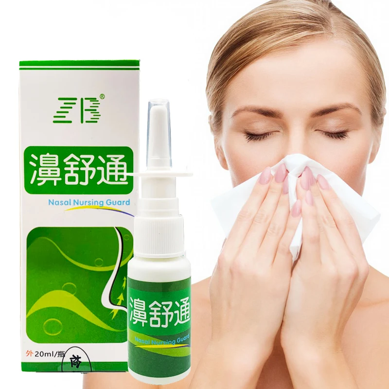 

10PCS Plant Extract Nasal Spray To Relieve Rhinitis And Sinusitis Nose Drops Relieve Headaches Dizziness Personal Health Care