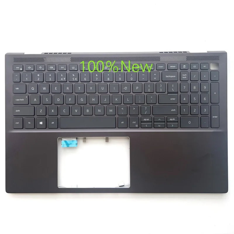 

New For Dell Vostro 7500 Brown Laptop Upper Palmrest Keyboard 02KF2N 2KF2N