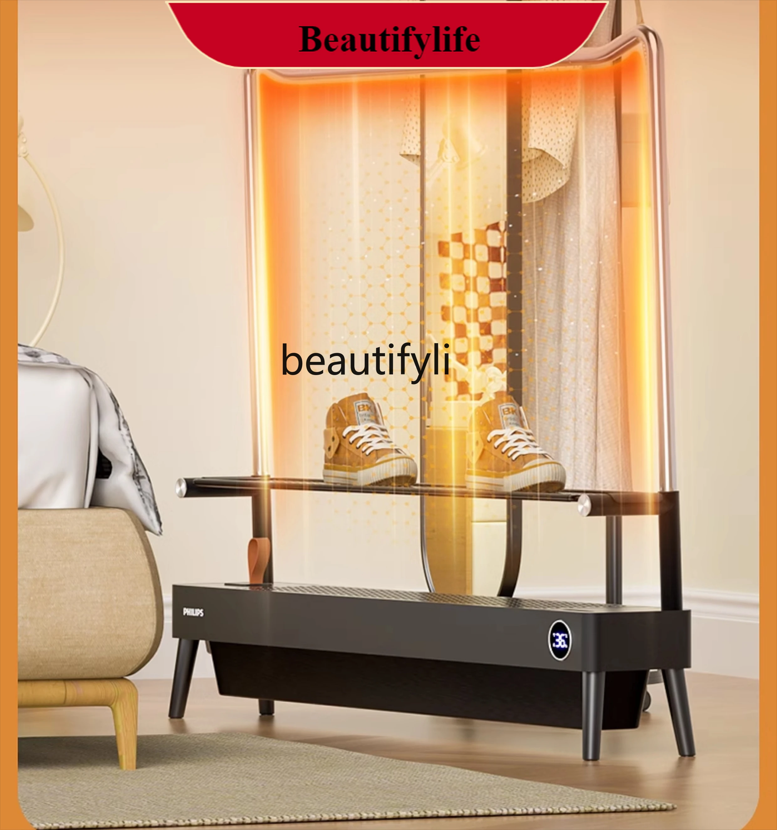 

E132 Графеновый нагреватель для плинтуса Мощное электрическое увлажнение горячего воздуха Бытовая сушка