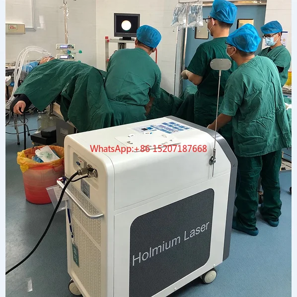 40 80 90W thulium fiber laser urology Ho YAG Equipment Holmium Laser for lithotripsy ureter stones treatment