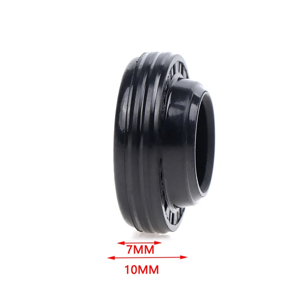 Oil Seal for Automotive AC Compressor Shaft For SS96 For 508 1PC Black Rubber 2.6x1.5x1cm Exact Dimensional Match