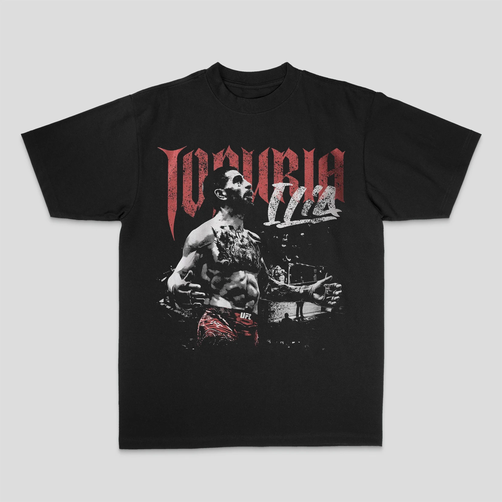 Hot Slogan Diamond Garcia Portrait Print Boxing Short-Sleeved T-Shirt Both of Men and Women