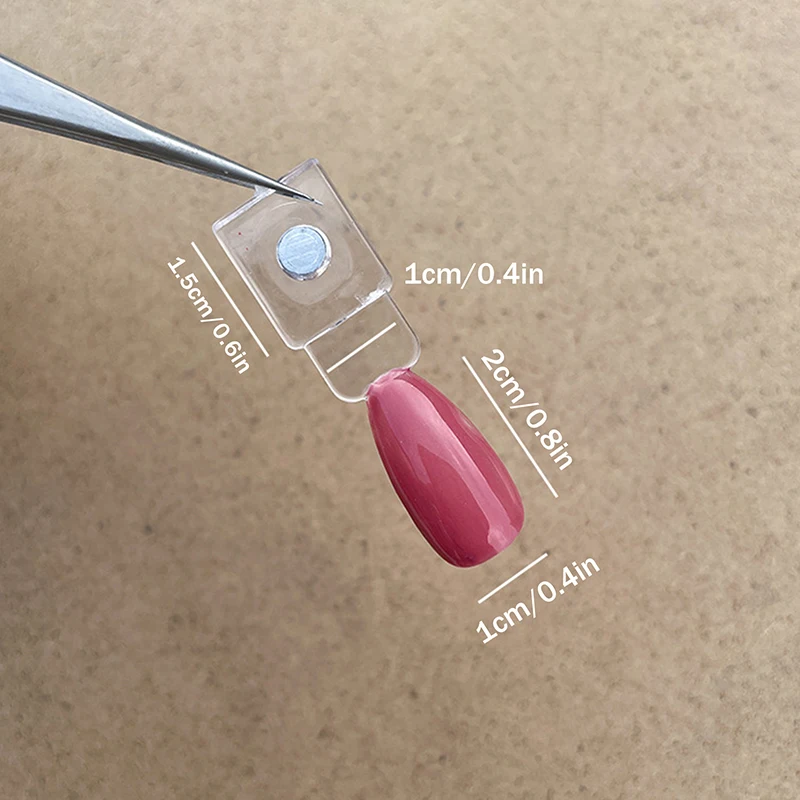 24PCS Polnischen Farbkarte Magnetische Falsche Nagel Spitze Display Klare Farbe Karte Polnischen Gel Stand Bord Nagel Palette Nagel kleber Praxis