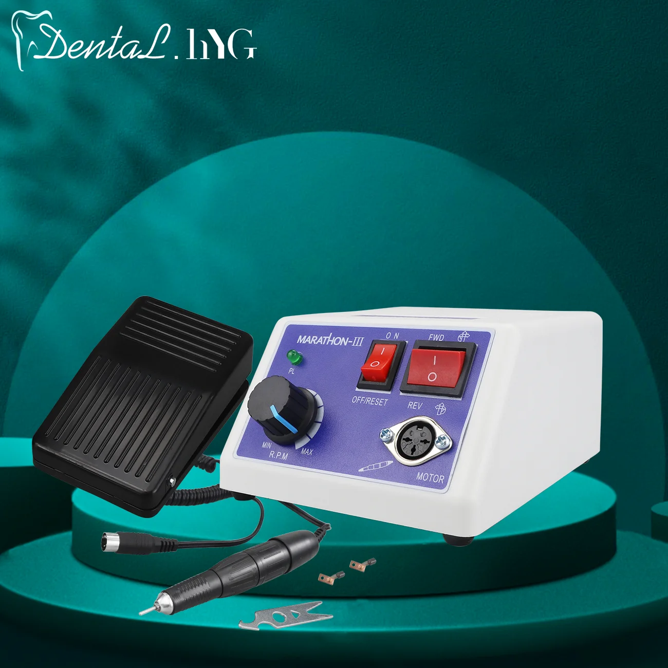 Dental Lab Micromotor Machine Electric Micro Motor Polishing sculpture E-TYPE Micromotor Polish Handpiece With Contra Angle