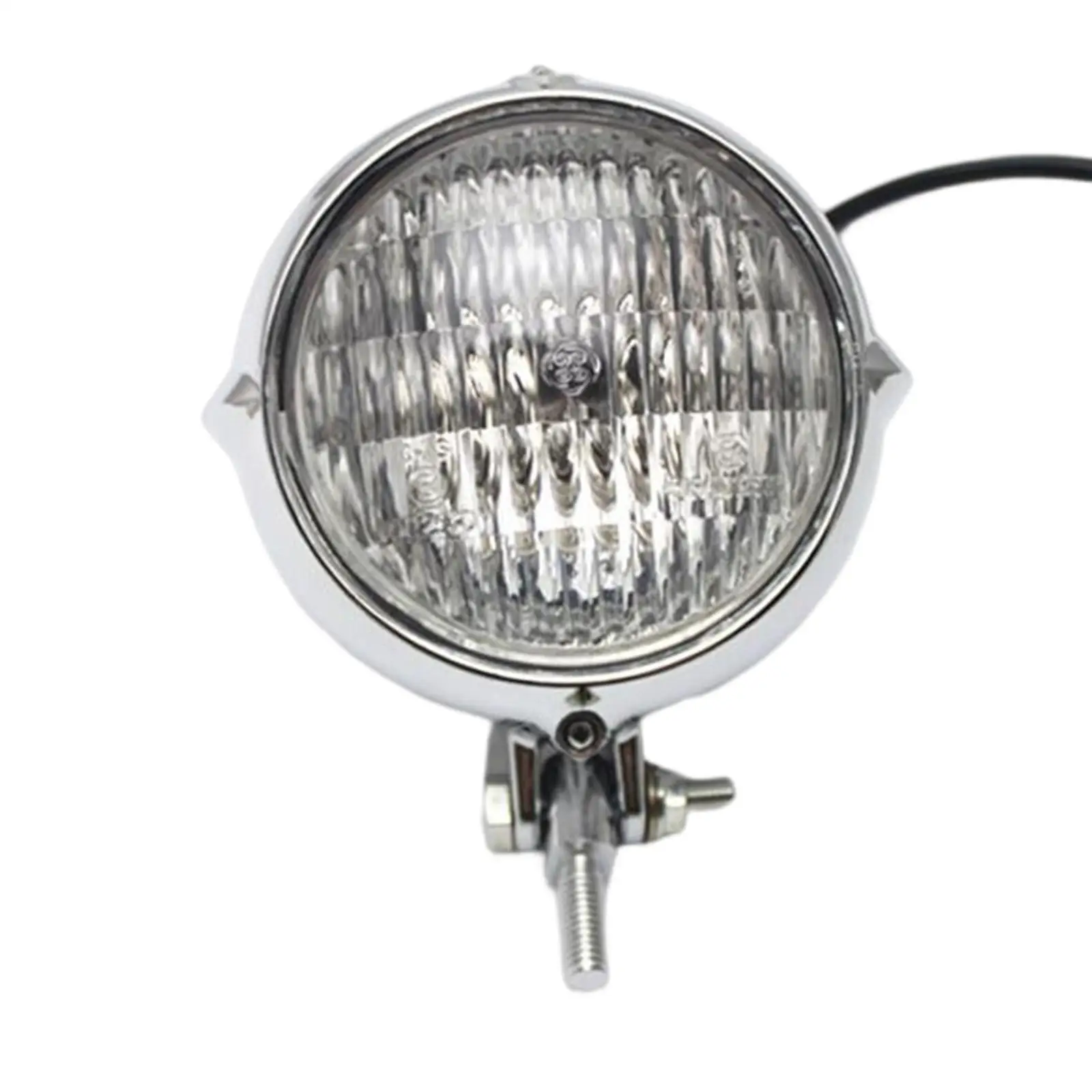 Aluminum Headlight Lamp Light for Cafe Racer Bobber Custom Chopper #1