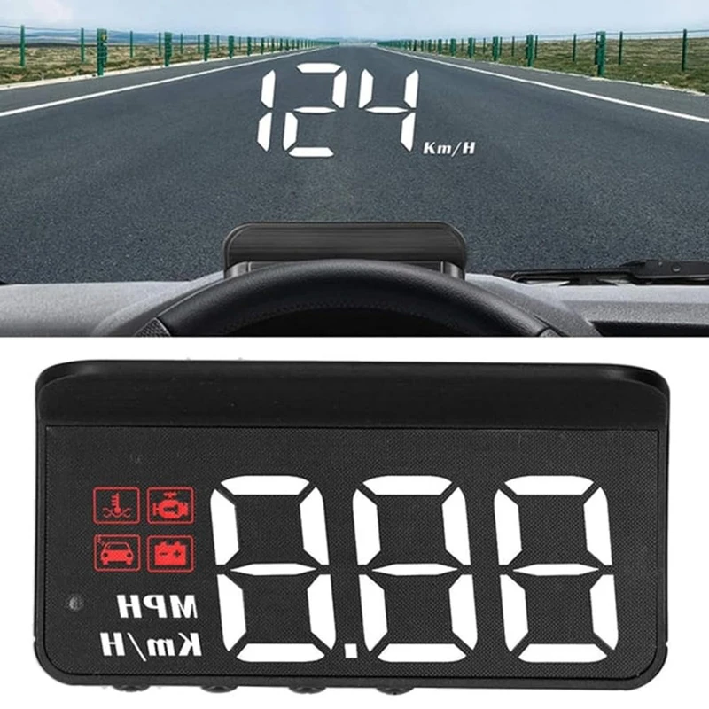 Hud Heads Up Display For Cars,Universal Heads Up Display Hud For Car,Digital GPS Speedometer With Speed