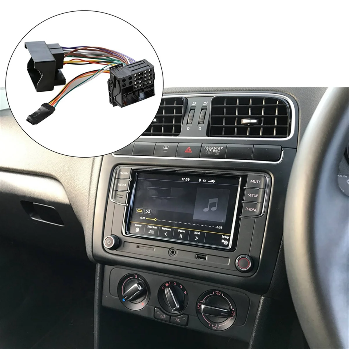 Эмулятор шлюза, симулятор, декодер, адаптер шлюза Canbus для радио RCD330 340 RCD510 RNS315 RNS510