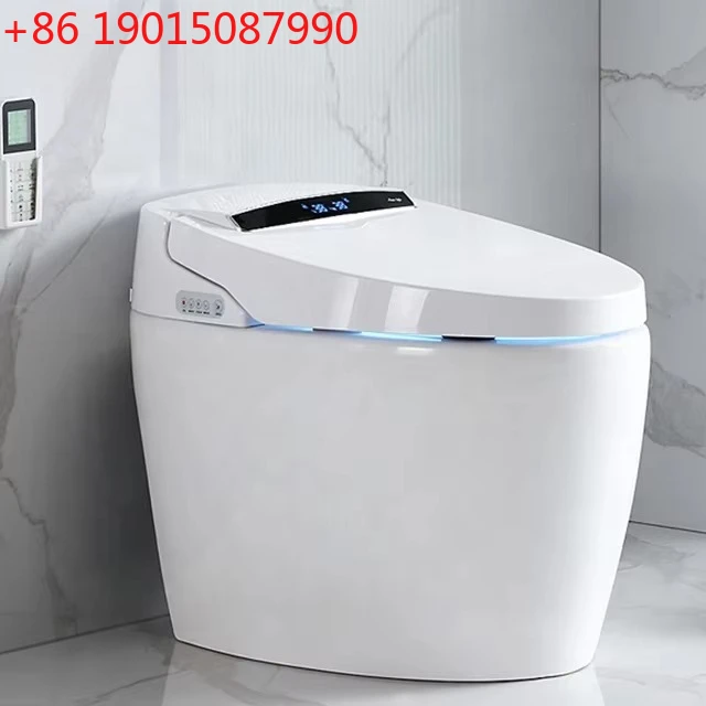 Cheap Price Foot Sensing Flip Flushing Bathroom Smart Intelligent Wc Automatic Hygienic Toilet Bowl Composting Toilet