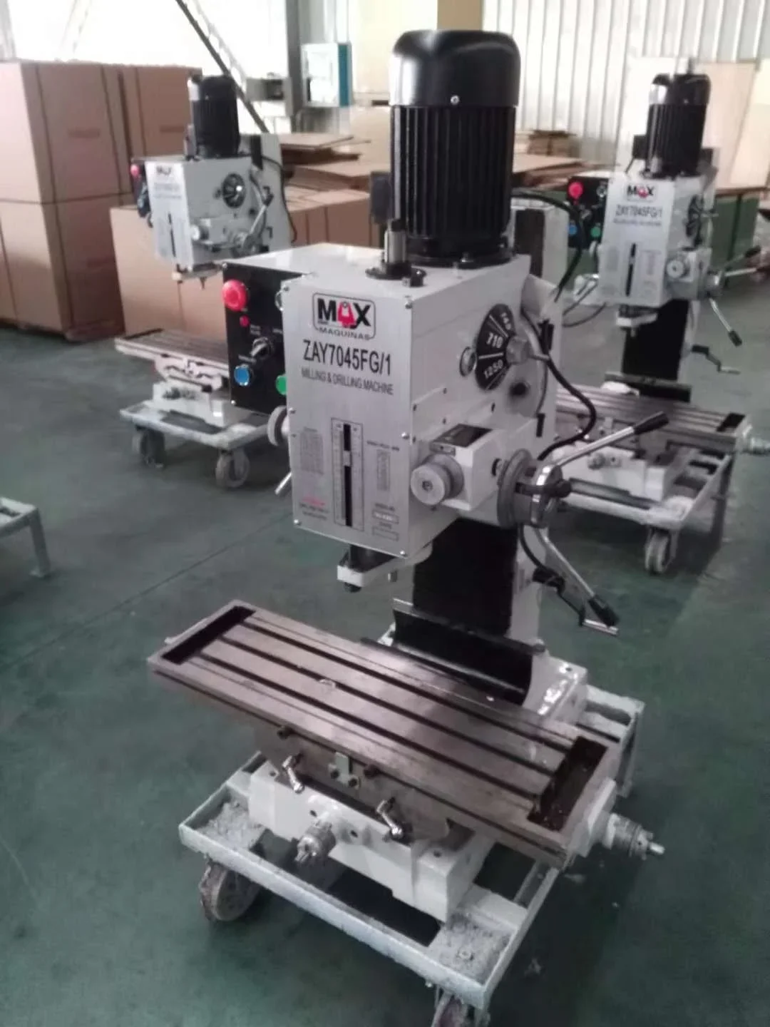 ZAY7032FG/1 Pillar Tapping Bench Mill Drill Press deep hole  Vertical Milling and Drilling Machine Fresadora y taladradora