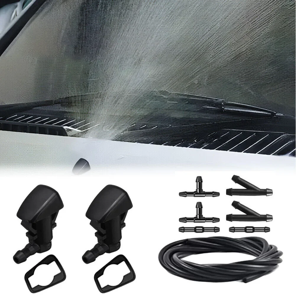 Replacement Windshield Wiper Water Spray Washer Nozzle Jet for Ford For Edge 07 11 Easy Installation OEM Part 7T4Z 17603 A