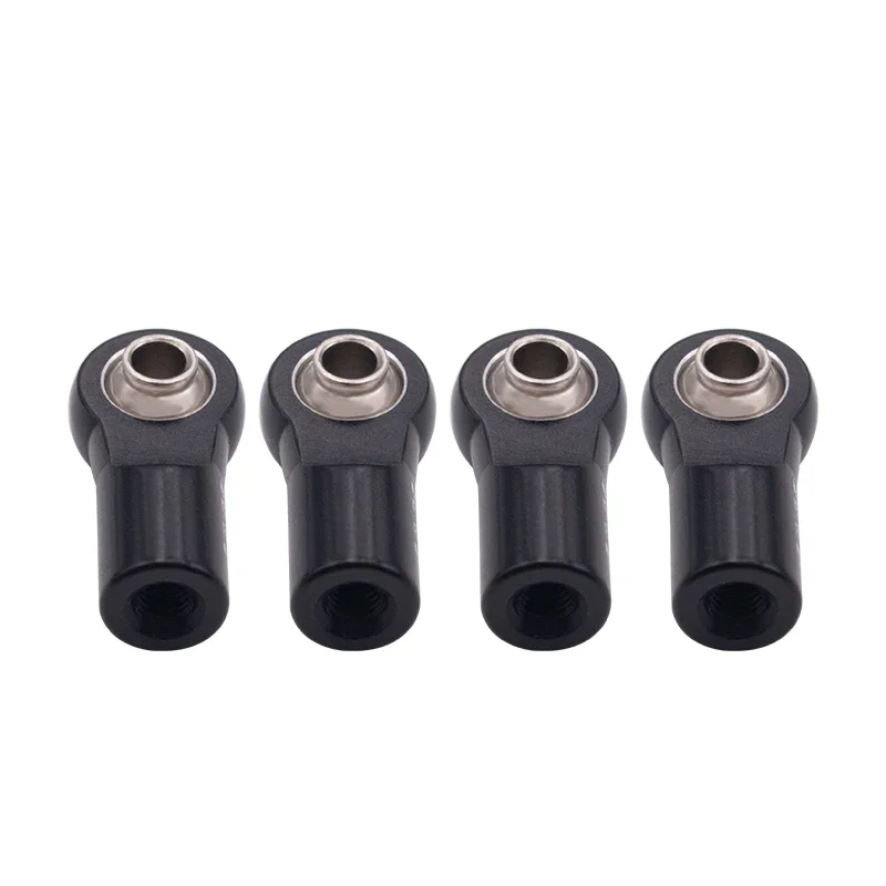 KYX Racing Aluminum Link Rod Ends Ball Joint Linkage Set Upgrades for 1/10 RC Crawler Axial SCX10 II SCX10 Wraith TRX4 TRX6