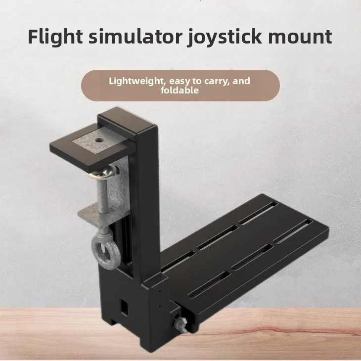 Foldable Flight Simulator Joystick Stand Compatible with Thrustmaster/Hog/Skweres/Orion/Ursa Major