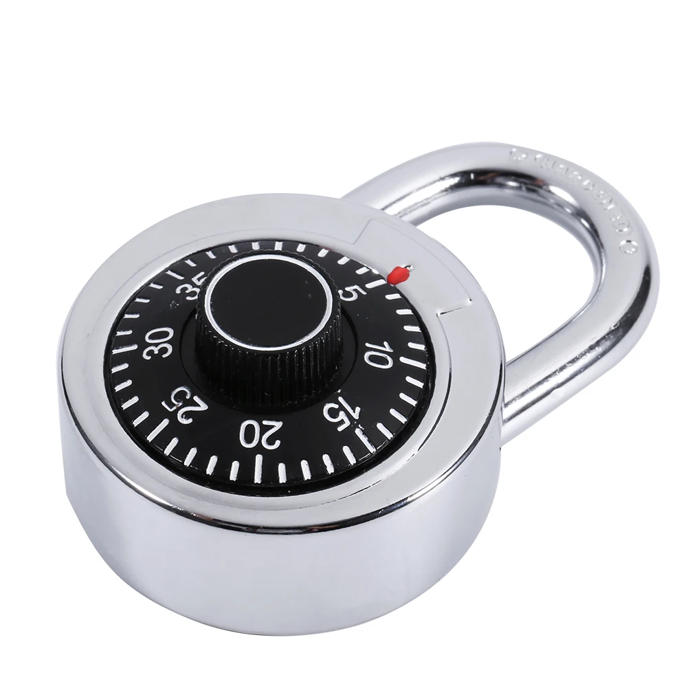 Combination Padlock  padlock  Padlock Digit Combination  Lock  Round Dial Number Luggage Suitcase Security