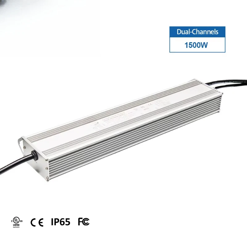Suspended waterproof constant current LED driver with high efficiency and power transfer function