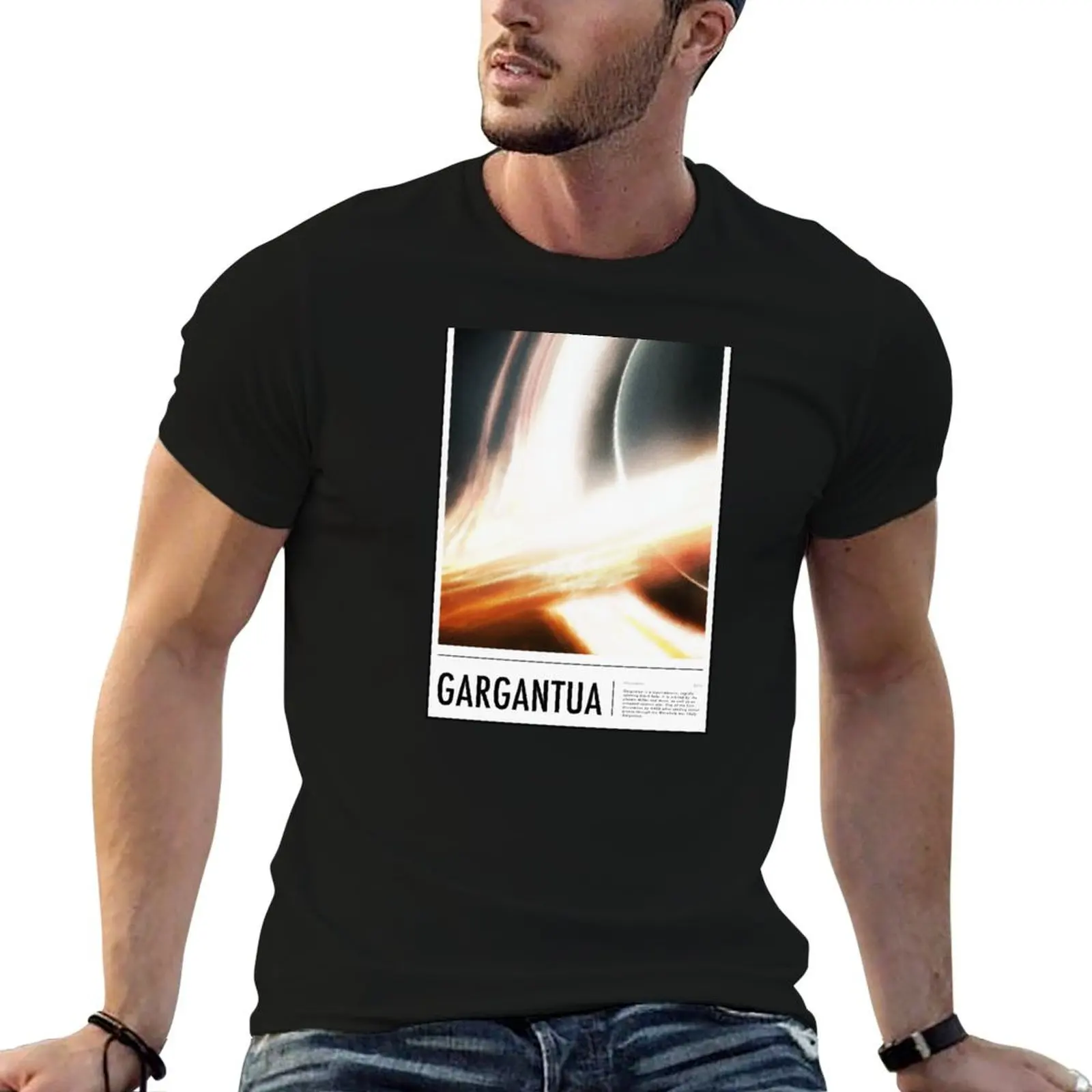 Interstellar Gargantua T-Shirt Plus Size All Match Tee Shirt
