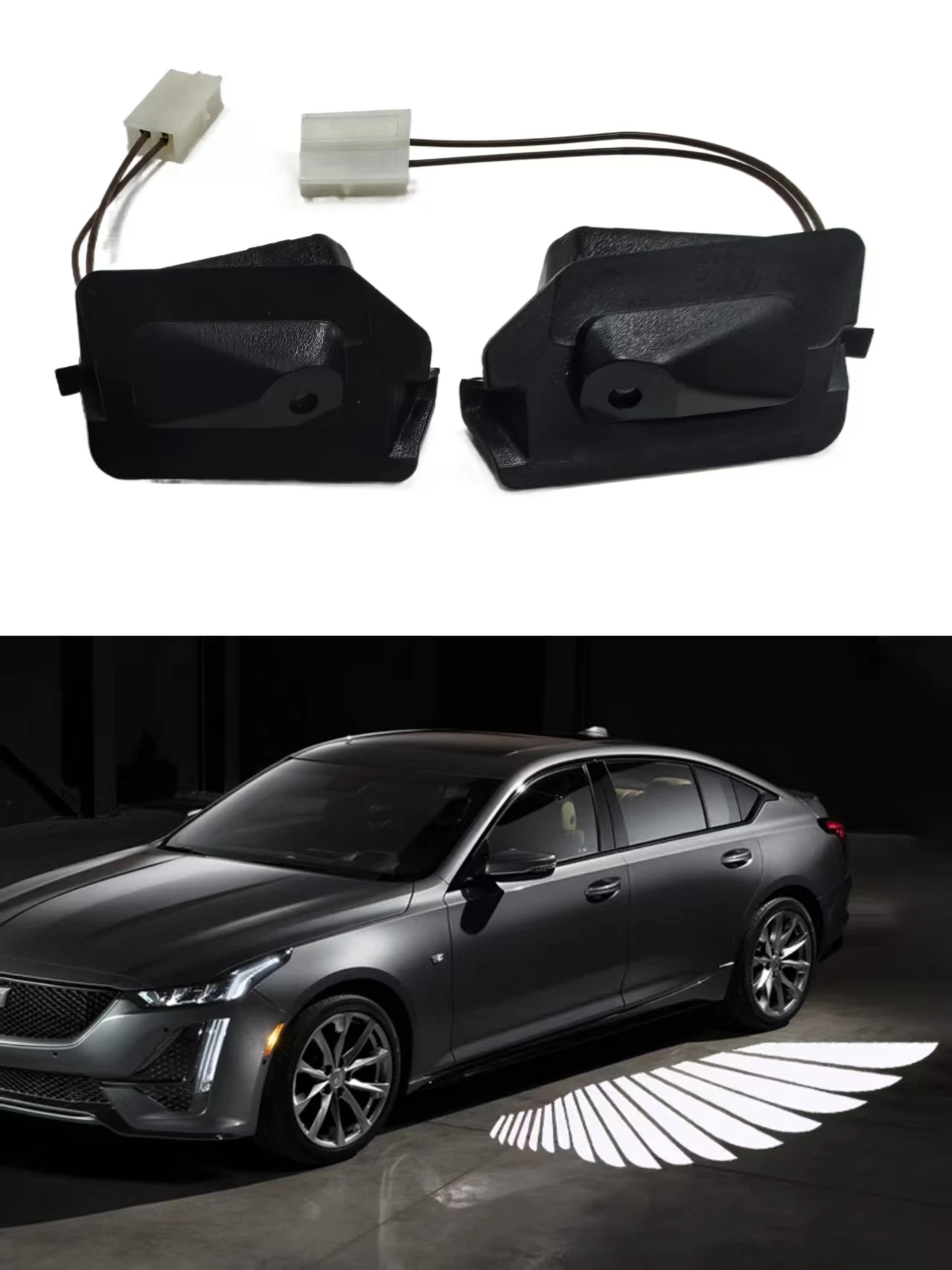 

Авто ковровая лампа AMG Logo Light Angel Wing для Mercedes-Benz C Class W205 E Class W213 GT Добро пожаловать на дверь Зеркало заднего вида Декор автомобиля