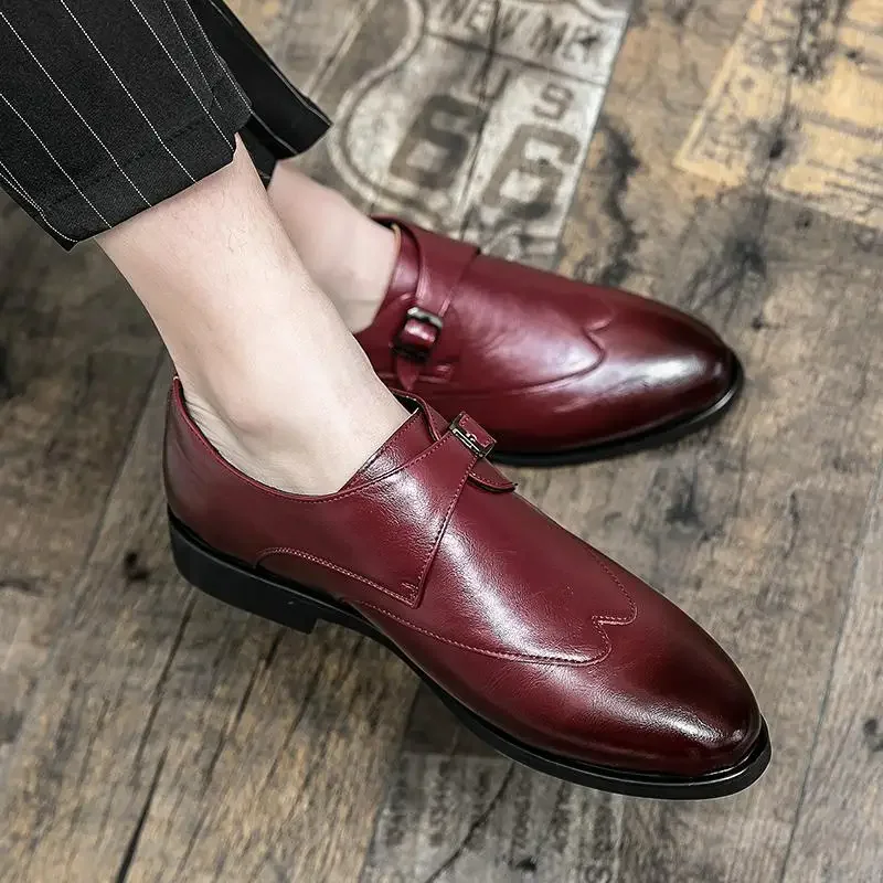 

Formal Shoes Moccasins New Youth Sports Leather Wedding Office Social Shoes