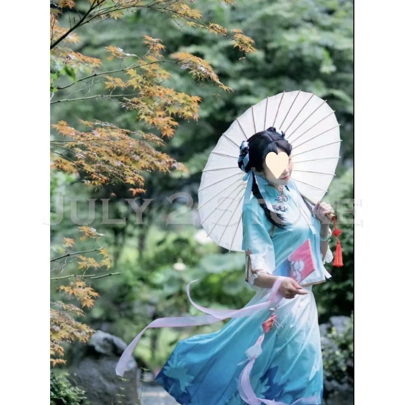 Disfraz de Honor Of Kings Xi Shi, vestido de la era de la República, traje de graduación, juego de rol de Chica de Anime, fiesta de convención completa de Halloween