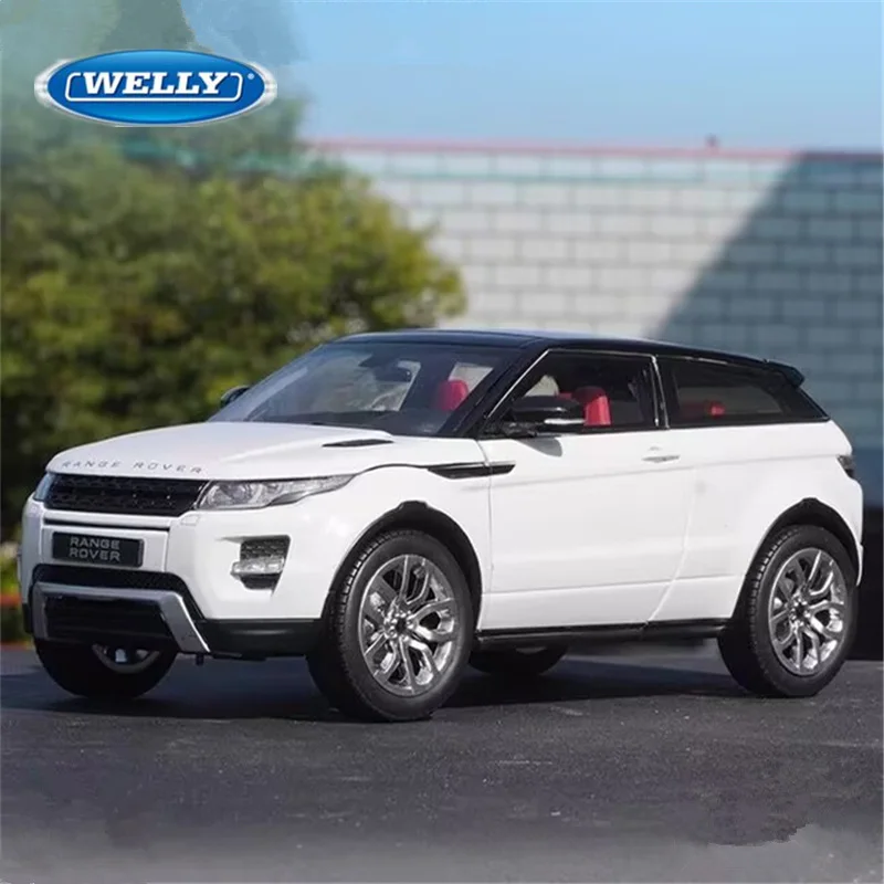

1:24 Land Rover Range Rover Evoque SUV, модель автомобиля из сплава, литая под давлением металлическая модель автомобиля, коллекция высокой моделирования, детская игрушка в подарок