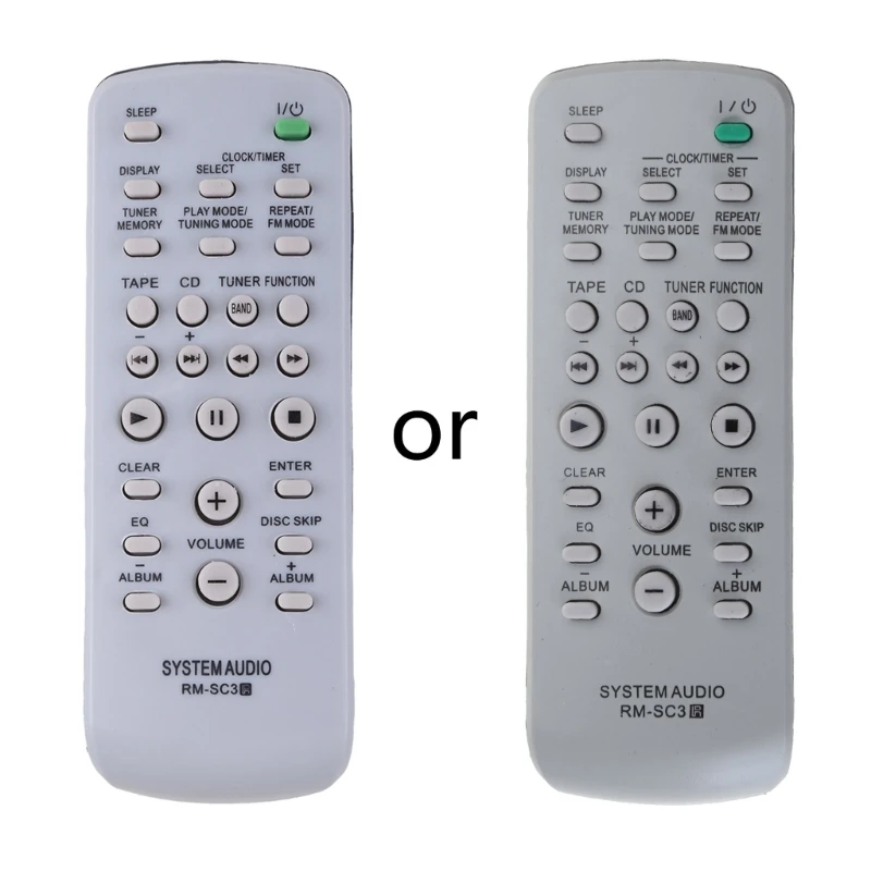 

Remote Control For RM-SC30 RM-SC31RM-SC50 RM-SC55 MHC-RG222 MHC-RG221 H8WD