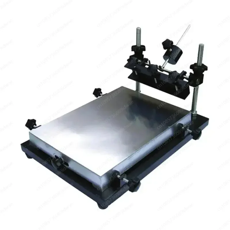 Small Manual Silk Screen Station SMT Manual Stamping Station Solder Paste Screen Printing Machine Screen Printing Machine