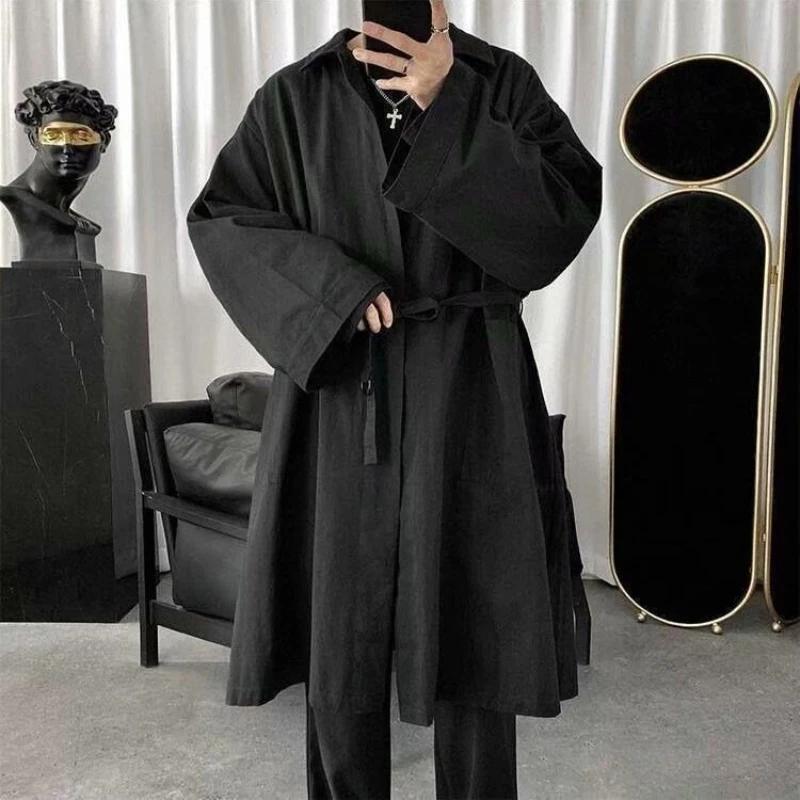 

Korean Style Men's 3 Piece Windbreaker Outfit Loose Fit Summer Windbreaker Jacket Shirt Pants Trendy Set​