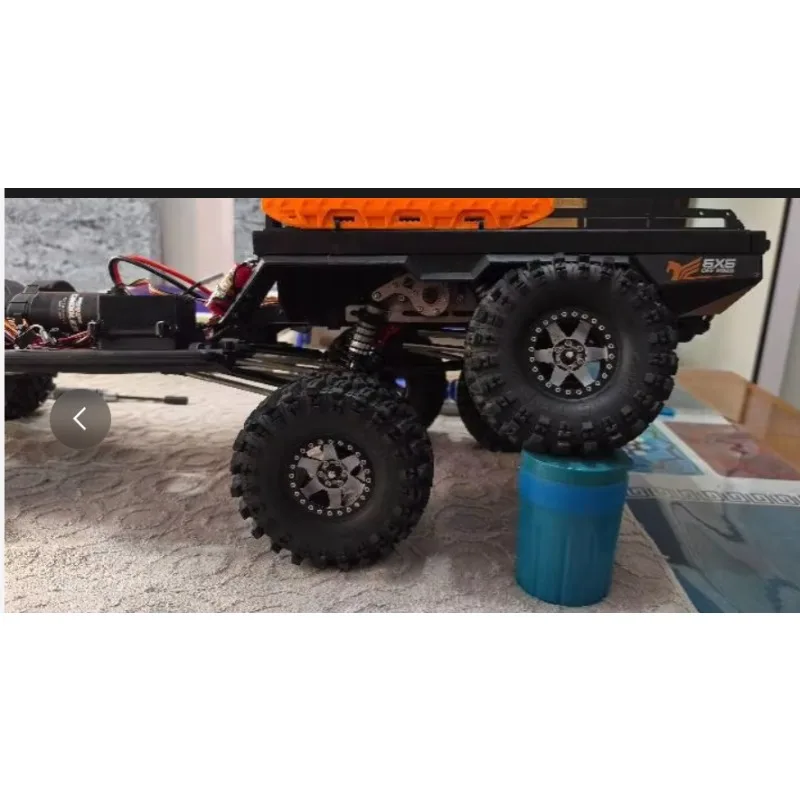 304 Stainless Steel Seesaw Suspension Upgrade for CROSSRC EMO XL2 1/8 RC Crawler – Metal Chassis Accessories, Easy Installation
