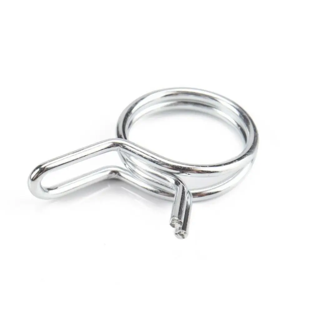 10Pcs/set Stainless Steel Tube Spring Clips 5mm-30mm Universal Hose Clamp Fuel Line Pipe Clips for Motorcycle Scooter ATV