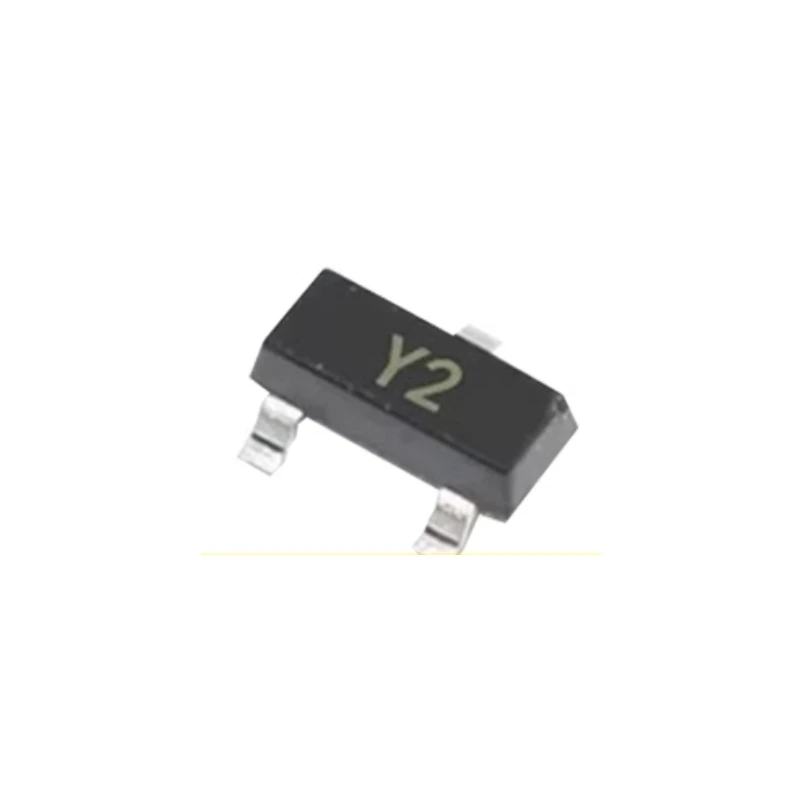 

500PCS SS8550 SOT-23 silk screen Y2 (200-350) current 1.5A/25V