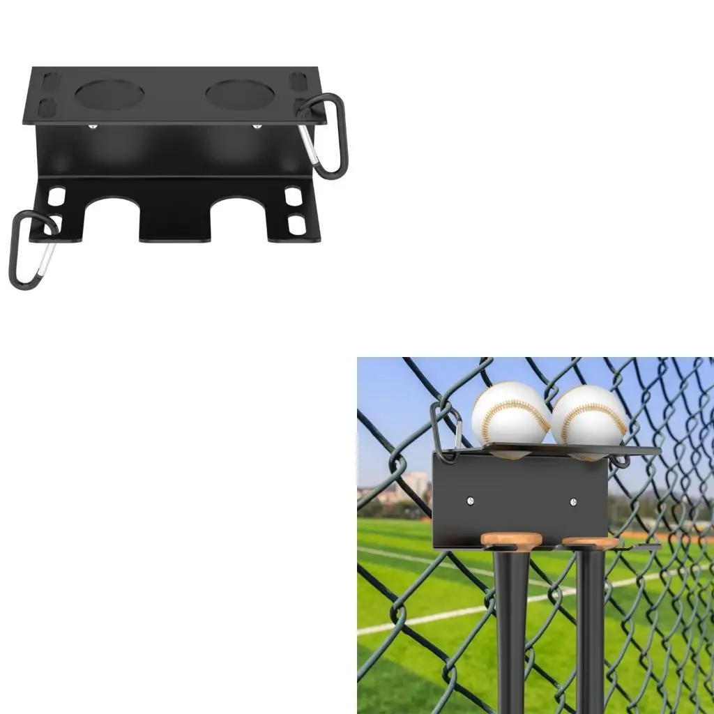 

Baseball Bat Wall Mount Baseball Bat Holder Practical Baseball Bat Rack for Baseball Softball Hockey Display Case