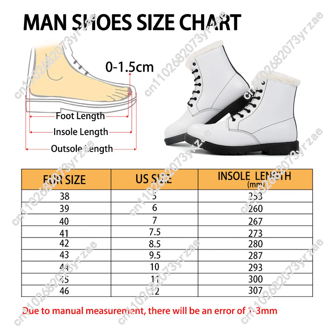 What We Do in The Shadows Plush Boot Men Women Teenager Casual Shoe Outdoor Warm Boot High Quality Fashion Pattern Custom Shoes