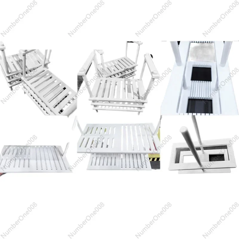 

PTFE Flower Basket PTFE Cleaning Rack Carrier PTFE Flower Basket Conductive Glass Substrate Cleaning Rack