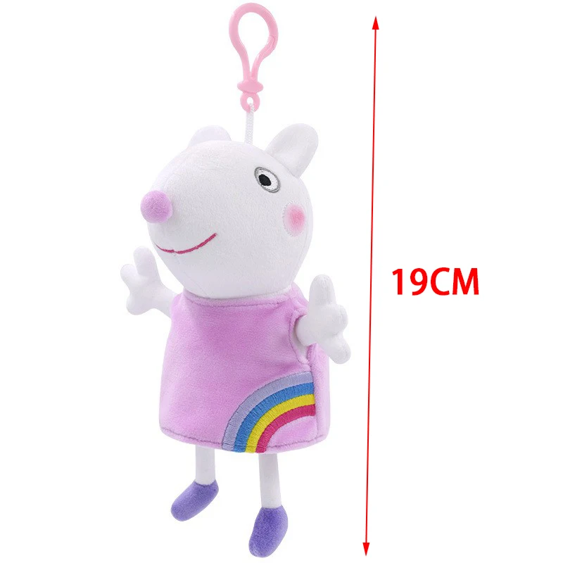 Peppa Pig Knuffel Zachte Knuffels Vriend George Rugzak Hanger Sleutelhanger Teddybeer Dinosaurus Pop Kids Kerstcadeau
