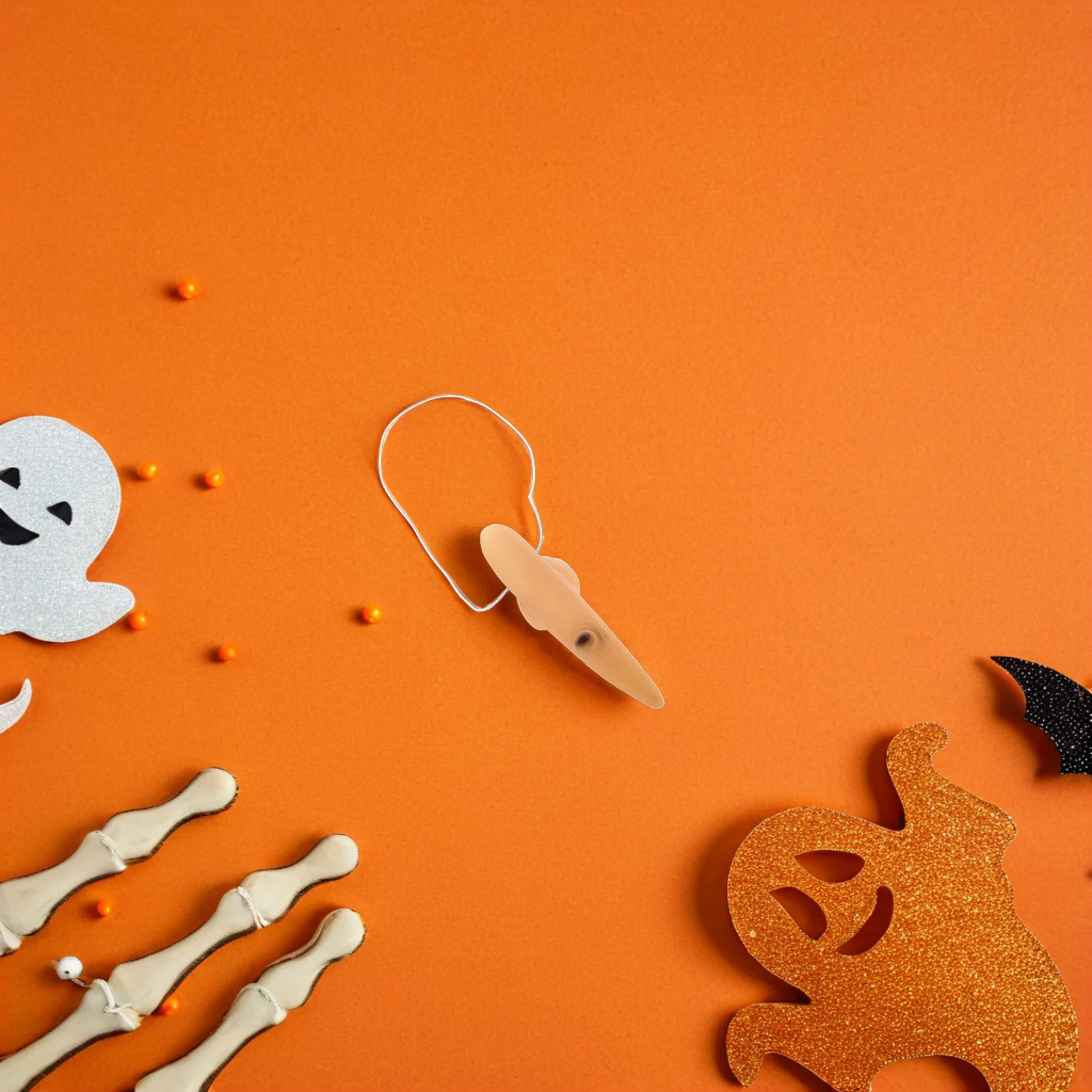 

10Pcs Witch Nose Set Realistic Halloween Costume Long Nose Party Prop Cosplay Reusable Wicked Witch Costume Terrifier Prosthetic