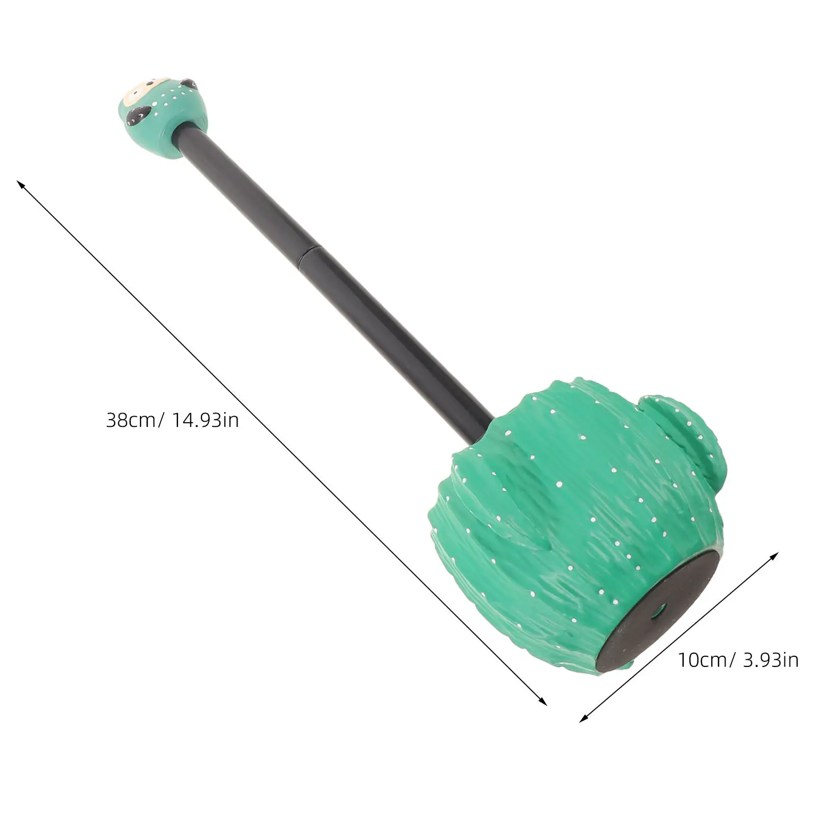 Toilet Bowl Brush Owl Head Cactus Holder Hard Bristles Bathroom Cleaner Set Ergonomic Hygienic Compact Design Bathroom Brush
