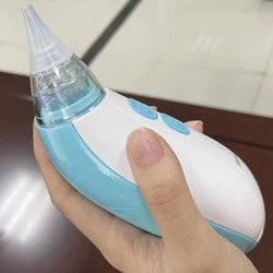 Electric Nasal aspirator for baby vacuum cleaner Obstruction Rhinitis snot cleaner Silicone Suction Head Absorber machine