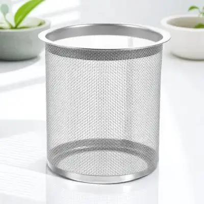 Stainless Steel Tea Infuser Strainer for Teapot Fine Mesh Tea Filter Ideal for Loose Leaf Black Oolong Herbal Fruit Coffee
