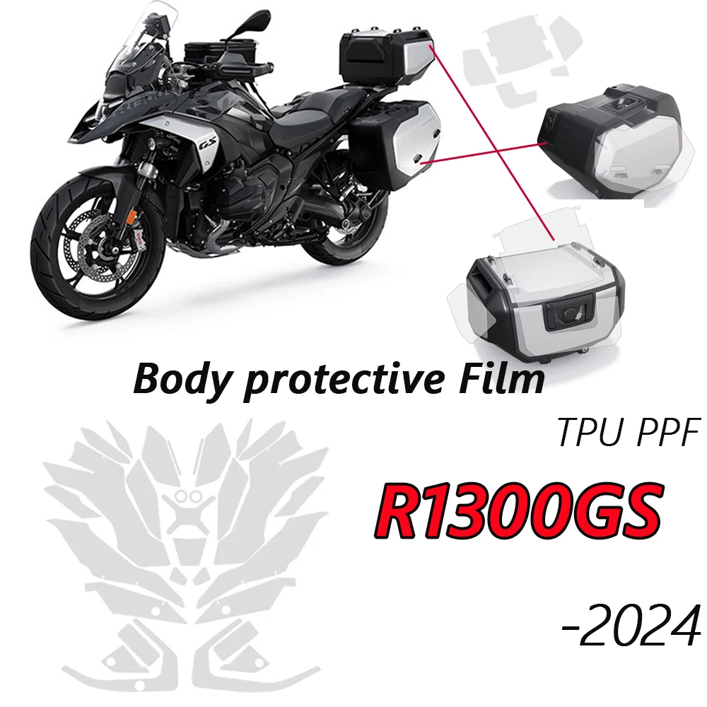 For BMW R 1300 GS TPU PPF Paint Protection film Fits R 1300 GS Anti-scratch Protective Body protective Stickes Accessories 2024