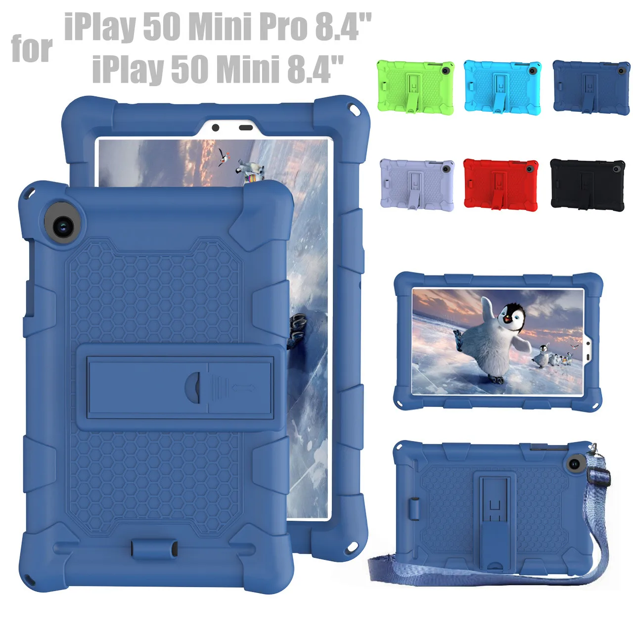 Silicon Drop Resistant Case for iPlay 50 Mini Pro 8.4 inch 2023 Anti-fall Cover iPlay50 Mini 8.4\