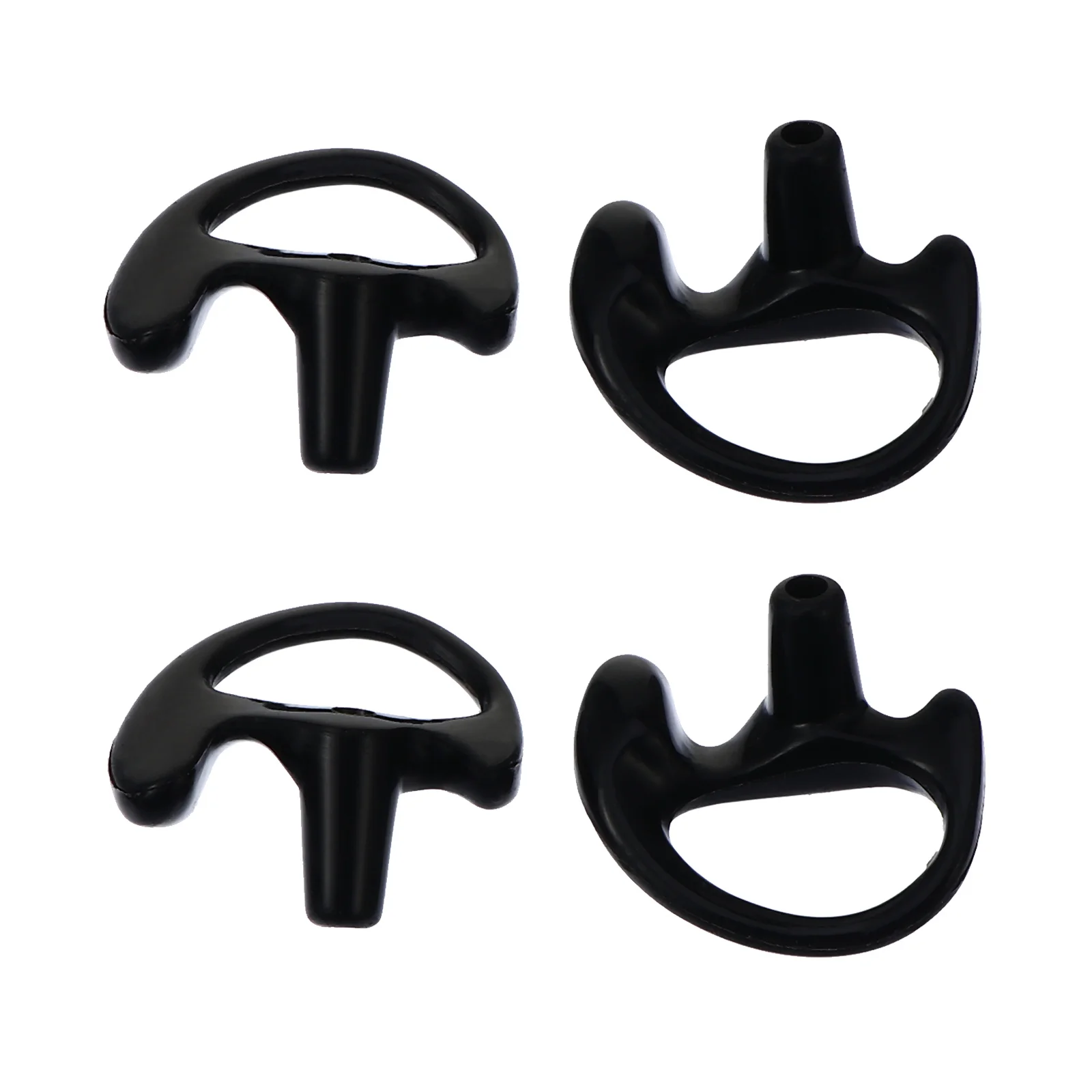 

2 Pairs Silicone Earplugs Soft Durable Secure Audio Coil Tube Compatible Most Audio Kits Left Electronics