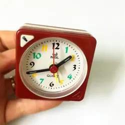 High Quality No Tick Battery Operated Alarm Clock Number Clock Bedside Clocks Home Decor