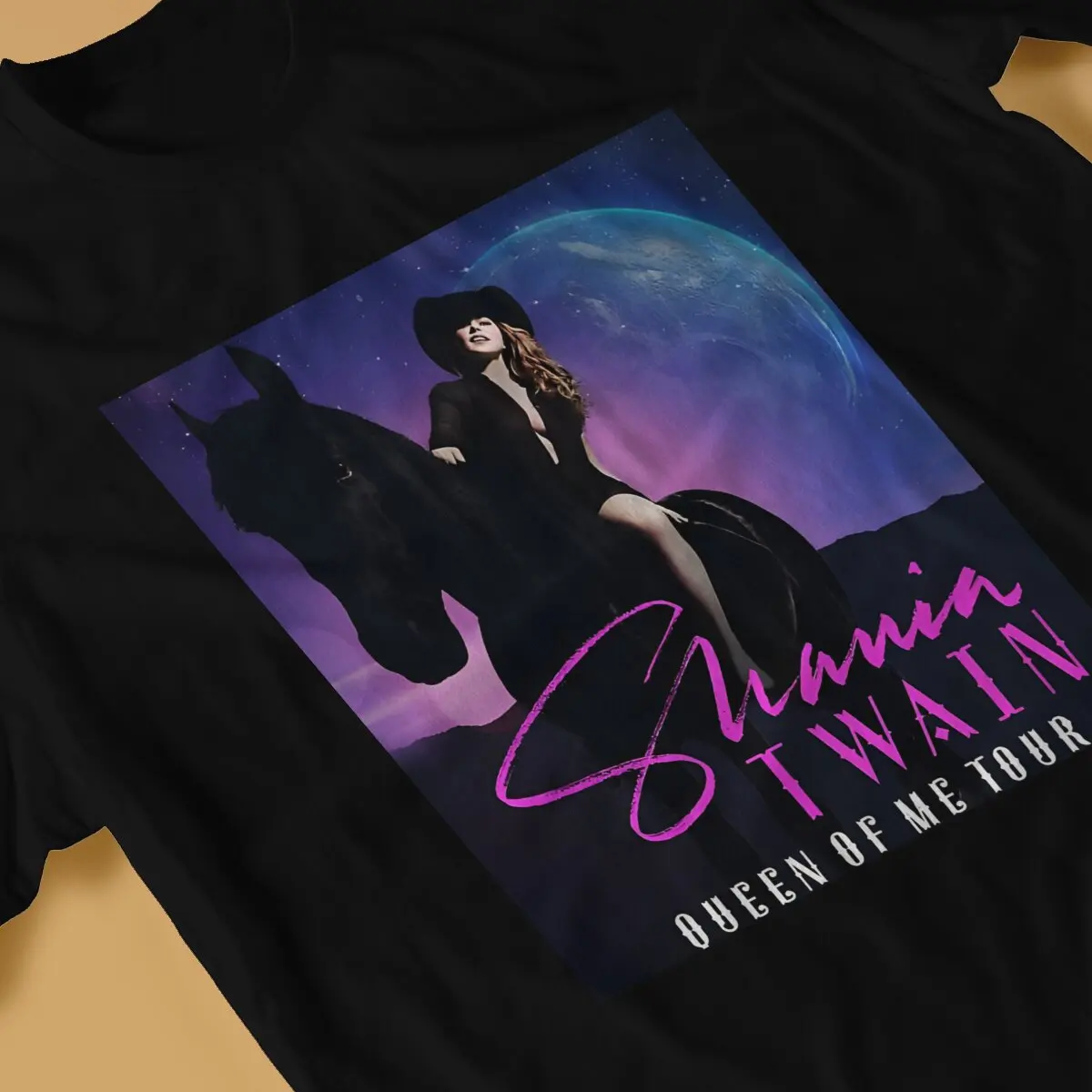 T-shirt graphique Pop Music pour homme, S-Shania Twain, Streetwear à la mode, Nouvelle tendance